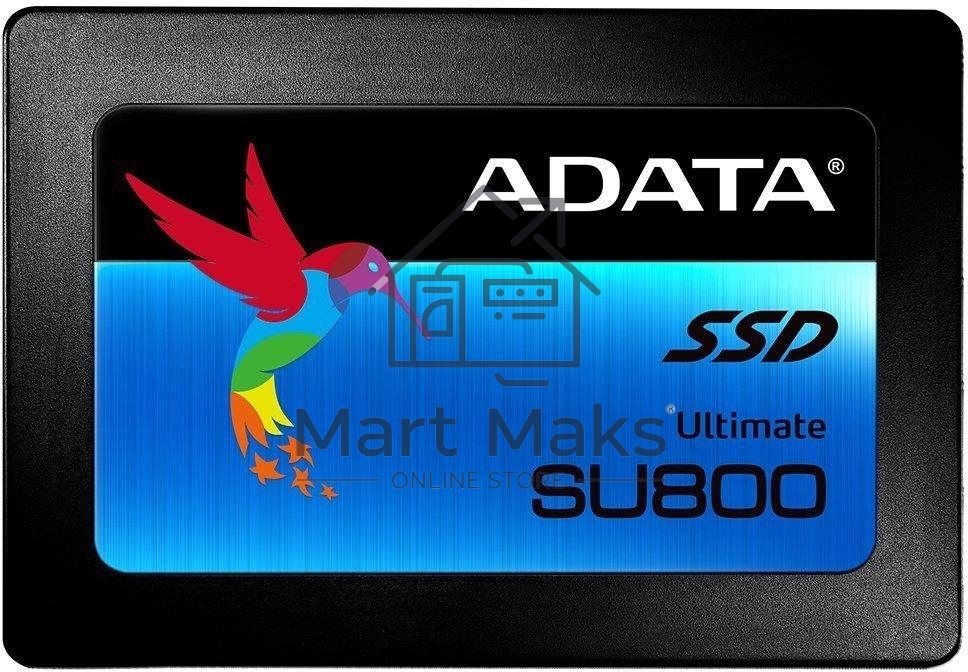 Накопитель SSD ADATA SU800, 256Gb, SATA III, 2.5