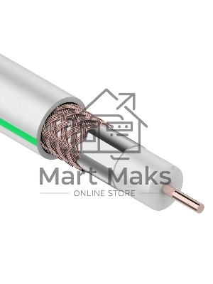 Кабель SAT 703B+Cu/Al/Cu, (75%), 75 Ом, 50м., белый 01-2431-50 Rexant