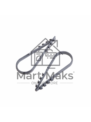 Дюбель-хомут нейлоновый PROconnect 19-25 мм, серый, упаковка 100 шт.