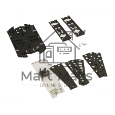 Бокс оптический универсальный Hyperline FO-19V-1U-3xSLT-W130H30-24UN-BK 19