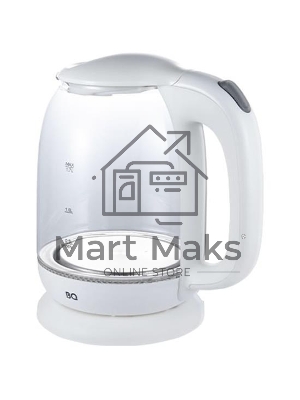 Чайник электрический BQ KT1830G, 2200Вт, 1.7л, белый