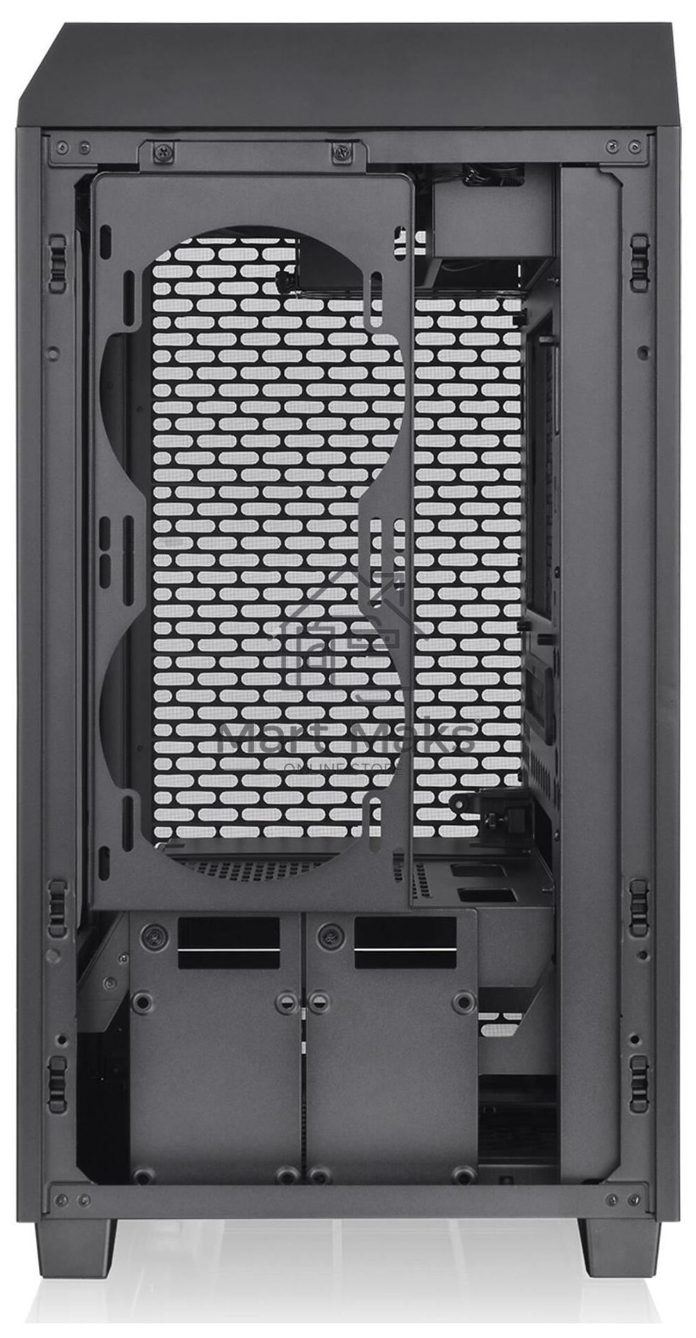 Компьютерный корпус Thermaltake The Tower 200 черный без БП miniITX 11x120mm 5x140mm 2xUSB3.0 audio bott PSU