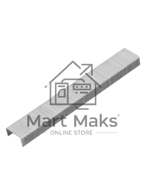 Скобы Matrix, 6 мм, для мебельного степлера, закаленные, тип 53, 1000 шт.