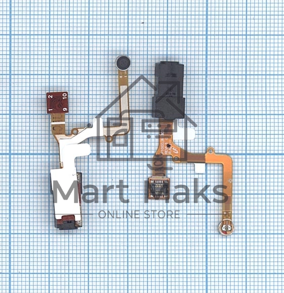 Шлейф аудио разъема для планшета Samsung P1000