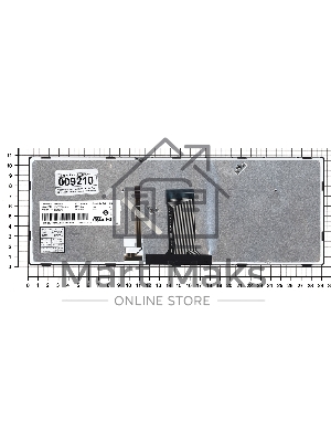 Клавиатура для ноутбука Lenovo Flex 2-14 G40-30 G40-70 черная с черной рамкой с подсветкой