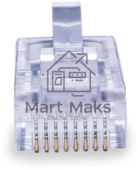 Коннектор Suprlan 10-0209, UTP кат.5E, RJ45, серый (упак.:100шт)