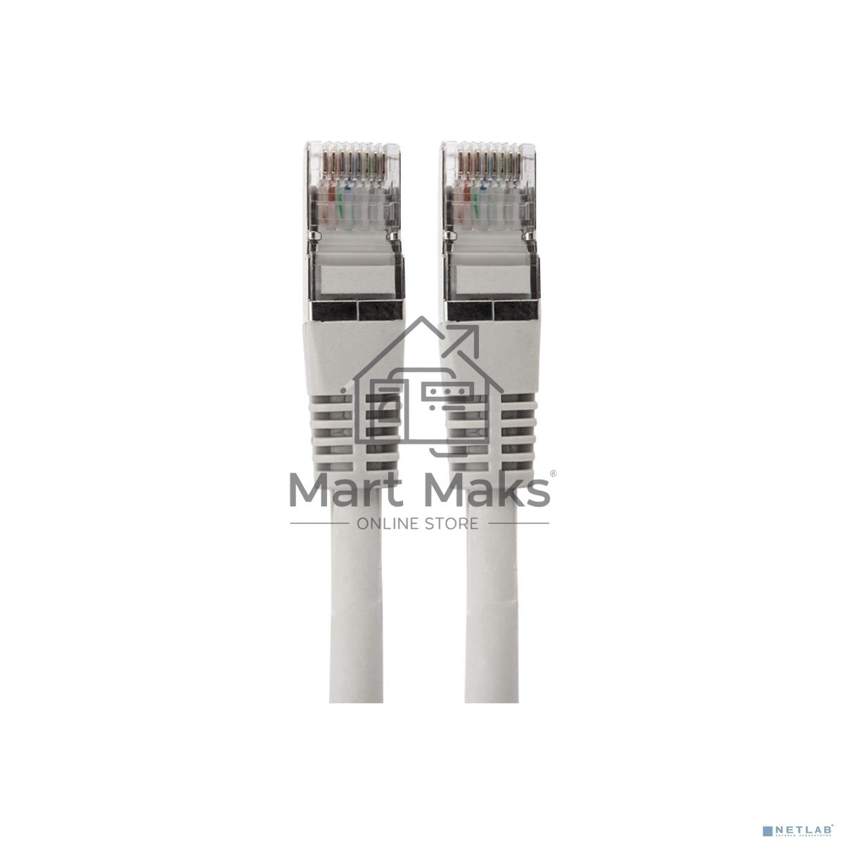 Rexant Пaтч-корд F/UTP, категория 6, RJ45-RJ45, экранированный, PVC серый, 1м