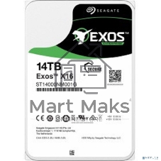 Жесткий диск SEAGATE SATA 14TB 7200RPM 6GB/S 256MB ST14000NM001G