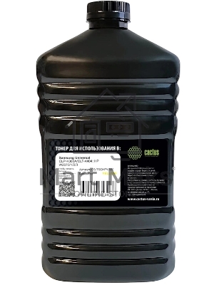 Тонер Cactus CS-TSGHPY-500 желтый флакон 500гр. для принтера Samsung CLP-K300A/CLT-K404/HP W2070/1/2/3