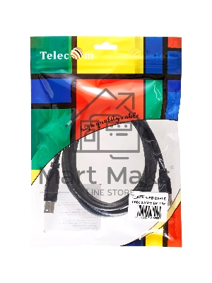 Кабель соединительный Telecom TUS710-1.8M USB3.0 Am/Bm 1,8m