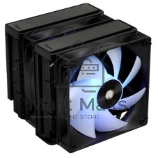 Кулер Ocypus Delta A62 BK ARGb черный 120мм алюминий+медь 2000rpm 29db 4-pin 260W 156мм
