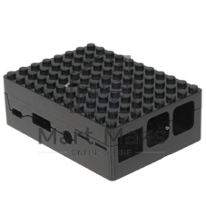 Корпус ACD RA182 black для микрокомпьютера Raspberry Pi 3 черный ABS Plastic Building Block case for Raspberry Pi 3