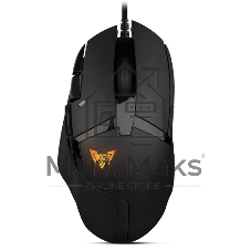 Мышь проводная Crown CMGM-901 черный, 4800 dpi, USB, кнопки - 8