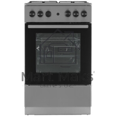 Плита газовая Gorenje GGI5A21XJ серебристый, конфорок 4 газовых, духовка 61 л, 50 см x 85 см x 59.4 см
