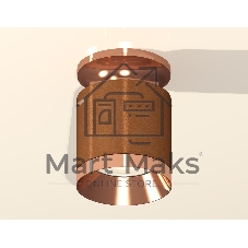 Светильник Ambrella Light XS7404141 SCF/PPG кофе песок/золото розовое полированное MR16 GU5.3 (N7930, C7404, N7035)