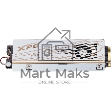 Накопитель SSD ADATA XPG MARS 980 PRO, 2Tb, PCIe 5.0 x4, M.2 2280, NVMe, R/W 14000/13000, с радиатором