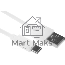 Кабель Cactus CS-USB.A.USB.C-1 USB (m)-USB Type-C (m) 1м белый блистер