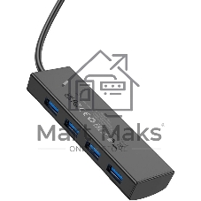 USB-концентратор Hoco HB41, USB Type-C, USB 3.0, USB Type-C