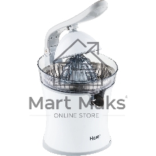 Соковыжималка Haier HJ-700 белый, цитрусовая, 100 Вт, 700 мл, механическое