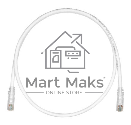 Патч корд Panduit RJ45 TP кат. 6 LSZH 3м белый