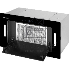 Вытяжка встраиваемая Weissgauff Aura 1200 Remote BL черный, 52 см, 1200 куб. м/ч, 60 дБ