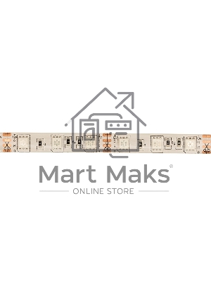 Лента светодиодная силикон, 10 мм, IP65, SMD 5050, 60 LED/m, 12 V, цвет свечения RGB