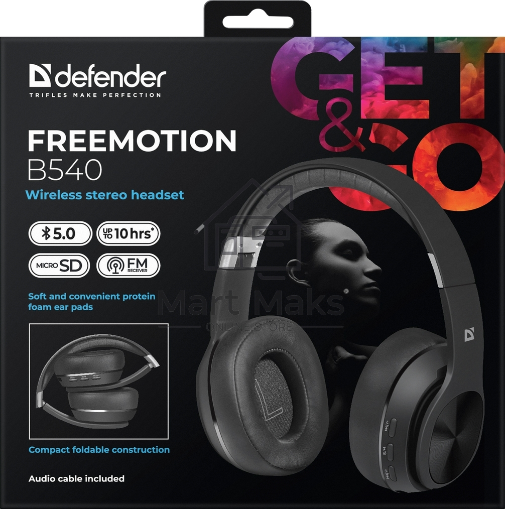 Гарнитура Defender FreeMotion B540 черный