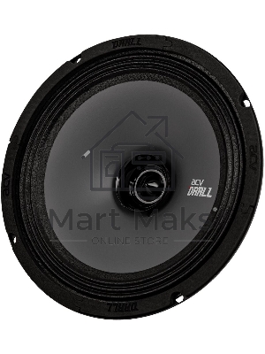 Колонки автомобильные ACV DRALL DR8 (без решетки) 300Вт 96дБ 3Ом 20см (8дюйм) (ком.:2кол.) широкополосные однополосные