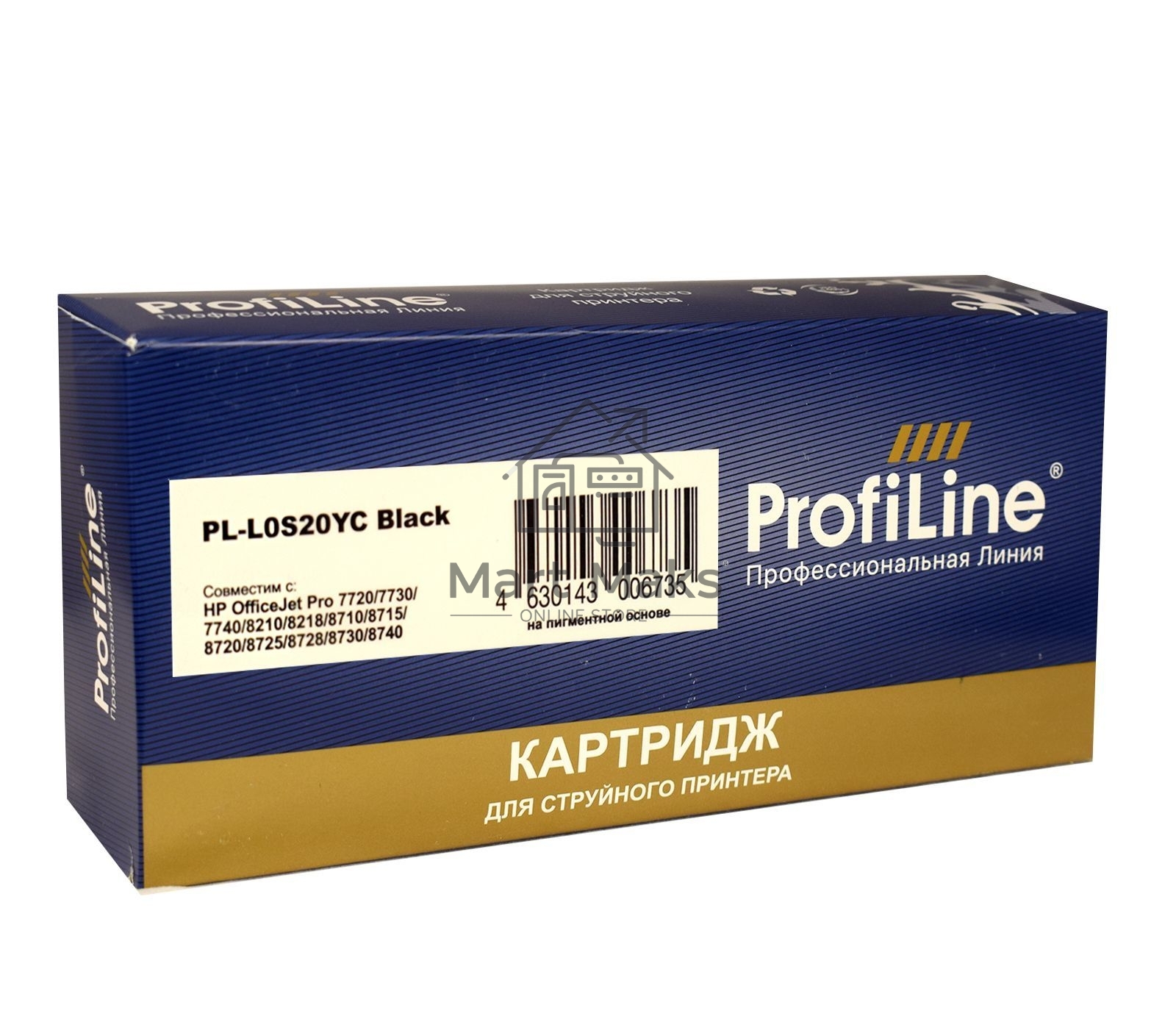 Картридж струйный ProfiLine PL-L0S20YC (№976Y) для принтеров HP PageWide-Pro 552/577/P55250/P57750 с чернилами Black