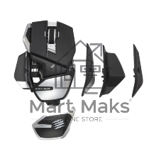 Мышь беспроводная/проводная Mad Catz R.A.T. DWS черный, 16000 dpi, радиоканал, Bluetooth, USB, кнопки - 14
