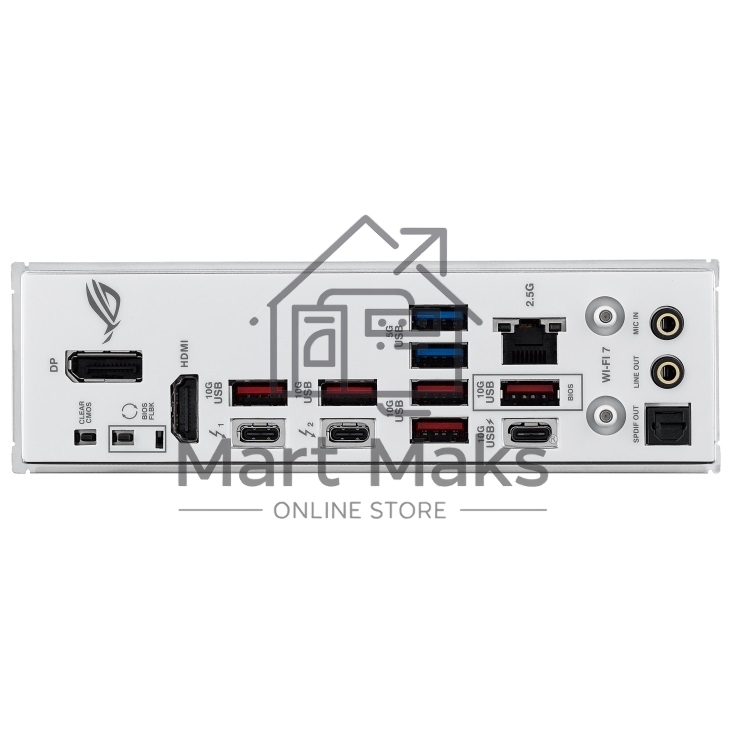 Материнская плата ASUS ROG STRIX Z890-A GAMING WIFI, LGA 1851, Intel Z890, 4xDDR5, 4xSATA, 5xM.2, 1xPCIe 4.0 x16, 1xPCIe 5.0 x16, 1xHDMI, 1xDP, 1x 2.5Gb LAN, 2xUSB-A 3.2 Gen 1, 5xUSB-A 3.2 Gen 2, 1xUSB-C 3.2 Gen 2, 2xThunderbolt 4, 2x3.5 мм, 7.1, ATX