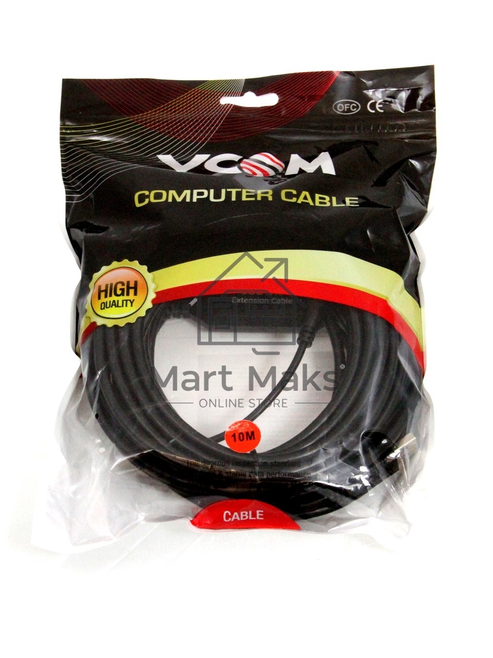 Кабель-адаптер USB3.0-repeater, удлинительный активный <Am-->Af> 10м VCOM <CU827>