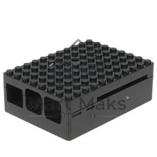 Корпус ACD RA182 black для микрокомпьютера Raspberry Pi 3 черный ABS Plastic Building Block case for Raspberry Pi 3