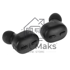 Наушники TWS GEOZON Track черный, внутриканальные, Bluetooth, до 4 ч