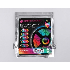 Светодиодная лента Ambrella light GS4501 5050+2835 90Led/ 13W m/ 24V IP20 RGB+CCT 3000-6500K/5000*12*1.87mm (6 конт.)