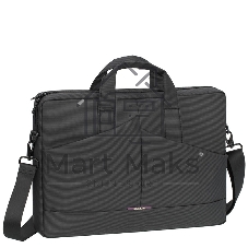 Сумка для ноутбука 15,6” Riva Case 8731 серый, полиэстер