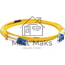 Кабель Патч-корд Lanmaster LAN-2LC-2LC/SU-10 2xOS2 LC дуплекс-LC дуплекс 10м LSZH оранжевый