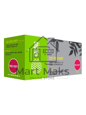 Картридж лазерный Cactus CS-TK5150Y желтый (10000стр.) для Kyocera Ecosys M6035cidn/ P6035cdn