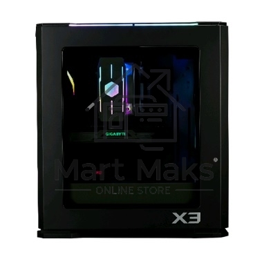 Компьютерный корпус ZALMAN X3, ATX, BLACK, WINDOW, 2x3.5