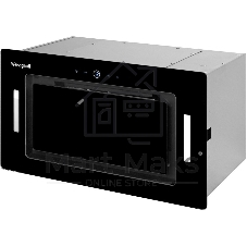 Вытяжка встраиваемая Weissgauff Aura 1200 Remote BL черный, 52 см, 1200 куб. м/ч, 60 дБ