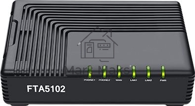 Шлюз IP Flyingvoice FTA5102E2 черный