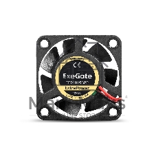 Вентилятор для корпуса ExeGate ExtraPower EP04010S2P черный, 40 мм, 7500 об/мин, 36 дБ, 2 pin