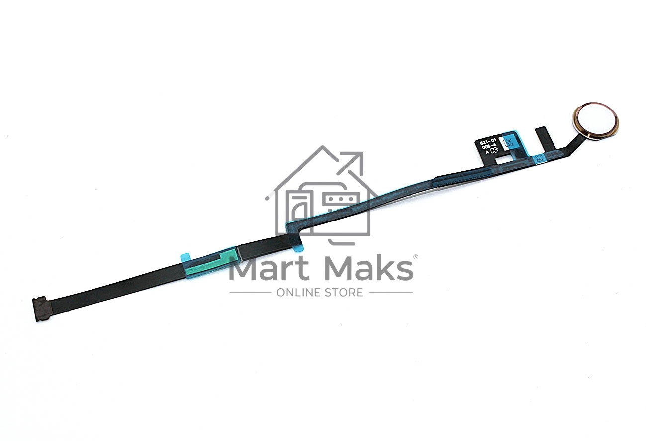 Шлейф кнопки Home для Apple iPad 7 розовый