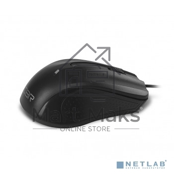 Комплект клавиатура+мышь CBR KB-SET 710 проводной, USB, 1000 DPI, чёрный