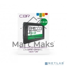 Накопитель SSD CBR SSD-256Gb-2.5-LT22, 256Gb, SATA III, 2.5