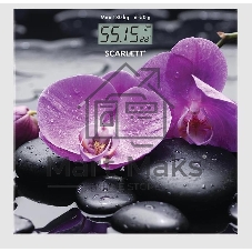 Весы напольные электронные Scarlett SC-BS33E067 макс.180кг рисунок