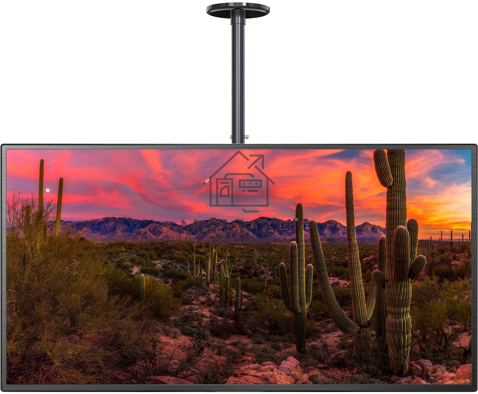 Кронштейн для телевизора Cactus CS-CP04-R черный 37