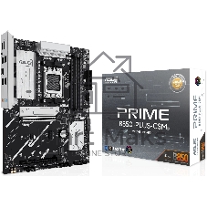 Материнская плата ASUS PRIME B850-PLUS-CSM, AM5, AMD B850, 4xDDR5, 4xSATA, 3xM.2, 1xPCIe 5.0 x16, 1xPCIe 4.0 x4, 1xDP, 1xHDMI, 1x2.5Gb LAN, 1xUSB-C 10Gbps, 3xUSB-A 10Gbps, 2xUSB-A 5Gbps, 2xUSB-A 2.0, 3x3.5 мм, 7.1, ATX