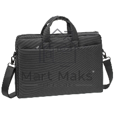 Сумка для ноутбука 15,6” Riva Case 8731 серый, полиэстер