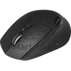 Мышь беспроводная Logitech M720 Triathlon черный, 1000 dpi, радиоканал, Bluetooth, USB, кнопки - 8